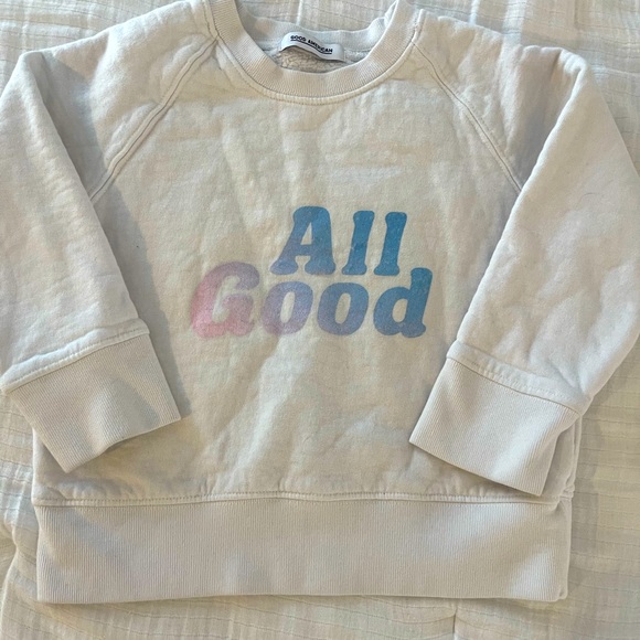 Good American Good Mama & All Good mommy & daughter matching sweatshirt - Picture 3 of 5
